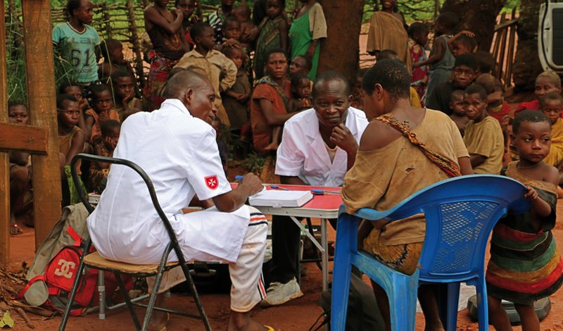 Actions  financements Fondation Française de l'Ordre de Malte lèpre