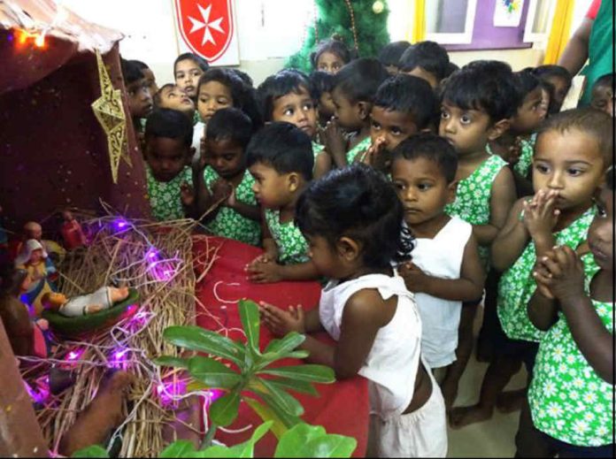 Inde Fondation Française de l'Ordre de Malte s’engage auprès des familles