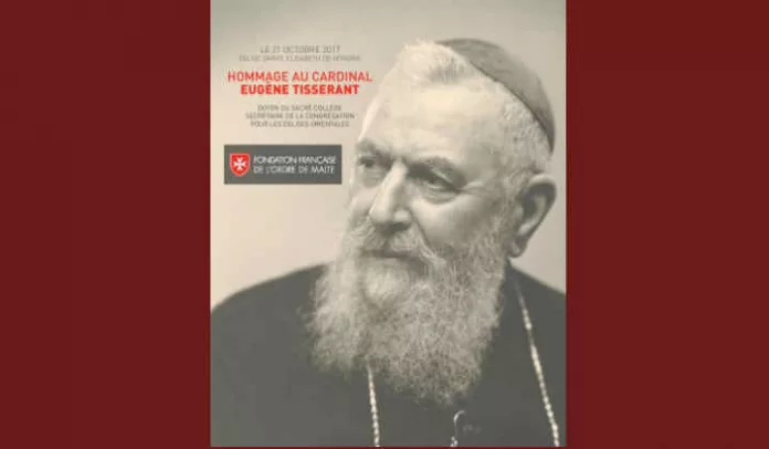 Hommage Au Cardinal Eugène Tisserant, Doyen Du Sacré Collège, Secrétaire De La Congrégation Pour Les Eglises Orientales