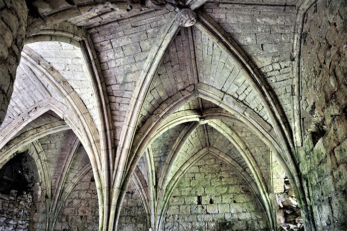 Intérieur de la salle capitulaire