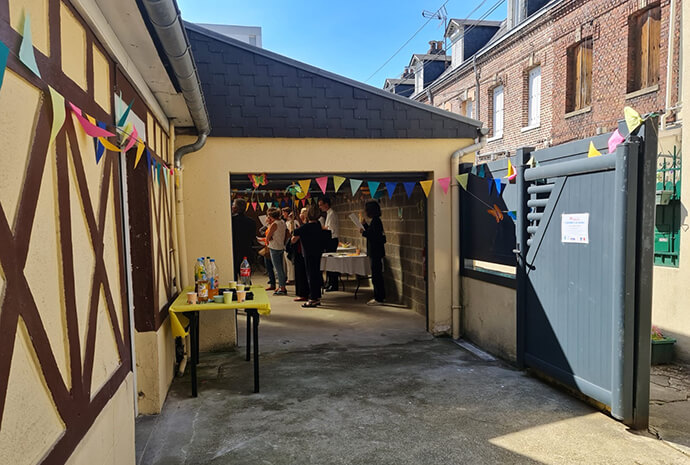 La Maison des Familles de Rouen est située en plein cœur de la ville