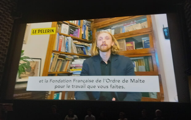 L’architecte Andrii Shtendera explique son travail depuis l’Ukraine.