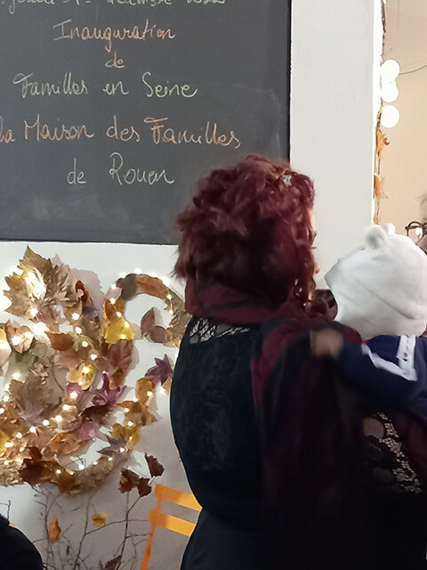 Inauguration officielle de la Maison des Familles de Rouen avec la Fondation