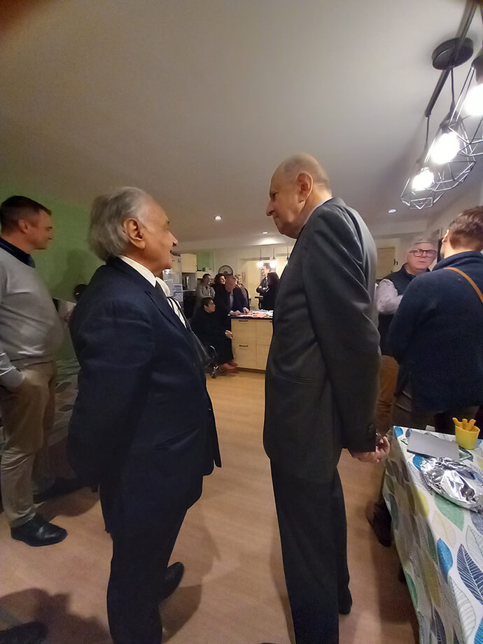 Jean-Pierre Mazery et Jean-Marc Sauvé, Président de la Fondation Apprentis d’Auteuil