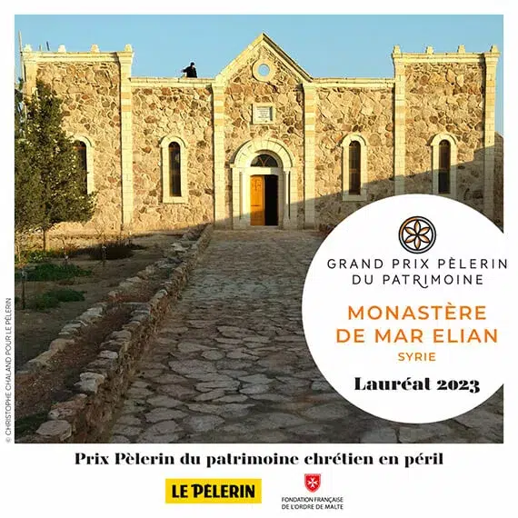 La Fondation, mécène du Prix Pèlerin du Patrimoine chrétien en péril