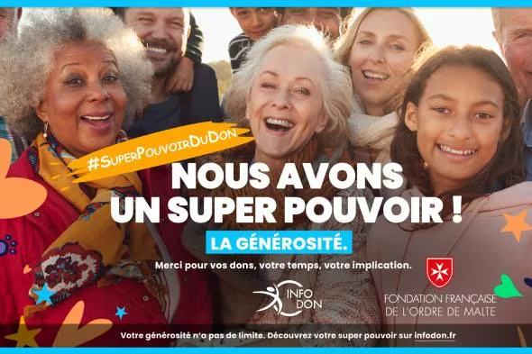 campagne digitale de sensibilisation au pouvoir de la générosité