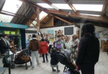 de nombreuses familles de la Métropole rouennaise découvre la Maison