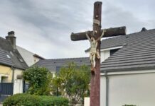La restauration du Calvaire de Juillan conduite par SOS Calvaires en partenariat avec la Fondation restauration du Calvaire de Juillan conduite par SOS Calvaires
